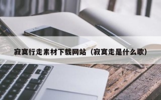 柳州寂寞行走素材下载网站（寂寞走是什么歌）